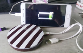 Makeup mirror + mobile power mirror power supply