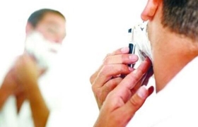 Manual shaver technique.